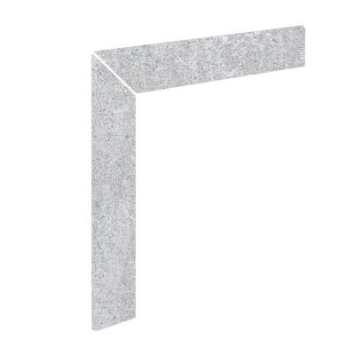 Плинтус для ступеней Exagres ZANQUIN INGLETADO RECTO OPERA SILVER (серебряный), 59,6x59,6 см