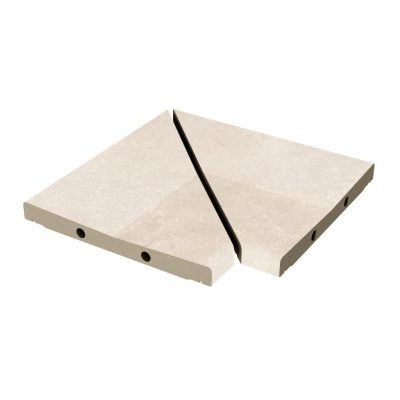 Угол решетки Exagres ANGULO REJILLA MODULAR PROVENZA NAVONA (бежевый), 30x30 см