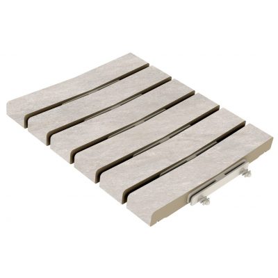 Решетка модульная Exagres REJILLA MODULAR PROVENZA GRIGIO (светло-серая), 24,5x30 см