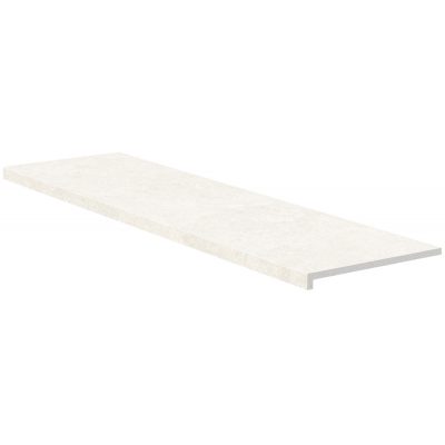 Ступень прямая верхняя Exagres PELDAÑO RECTO BEDFORD WHITE (белая), 33x120x3 см