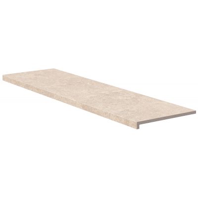 Ступень прямая верхняя Exagres PELDAÑO RECTO BEDFORD SAND (песочная), 33x120x3 см
