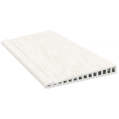 Борт Exagres BORDE DESBORDANTE BEDFORD WHITE (белый), 28x66,5 см, пер. басс.