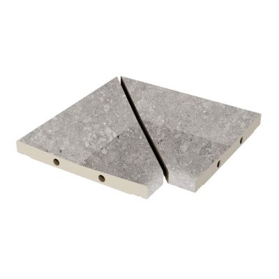 Угол решетки Exagres ANGULO REJILLA MODULAR BEDFORD PEARL (жемчужный), 30x30 см