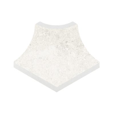 Угол Exagres ANGULO EXTERIOR ARISTA BEDFORD WHITE (белый), 7,7x7,7x11 см
