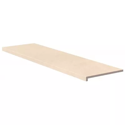 Ступень прямая верхняя Exagres PELDAÑO RECTO ESSENZA SABBIA (бежевая), 33x120x3 см