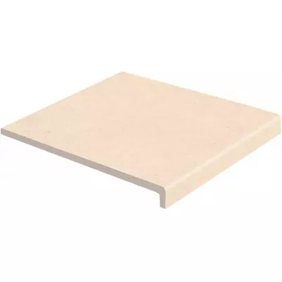 Ступень прямая верхняя Exagres PELDAÑO RECTO ESSENZA SABBIA (бежевая), анти-слип, 33x33x3 см