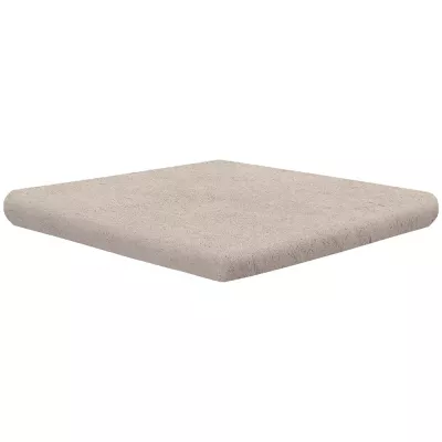 Ступень угловая Exagres CARTABON ML ESSENZA CRETA (серая), анти-слип, 33x33x4 см