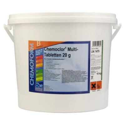 Медленный хлор комплексный в таблетках (20 г), 50 кг