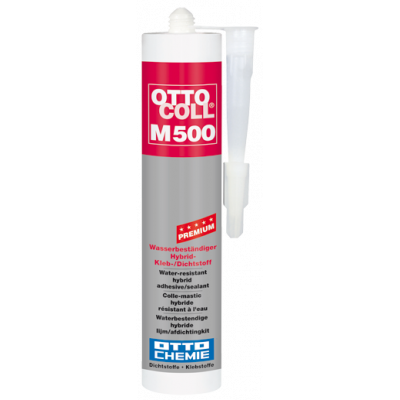 M500 Водостойкий гибридный клей-герметик премиум класса (белый)