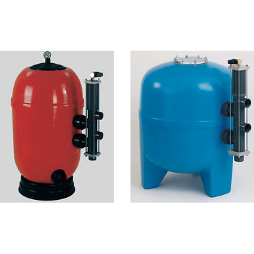 5-поз. клапан обр. промывки Besgo DN 125/ø140 мм, 450 мм, с электромагн. кл. 230 В, для солен. воды