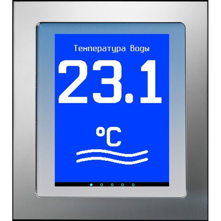 Дисплей Pool-Display T-F-T, t воды и воздуха, относ. влажность воздуха, накладной монтаж