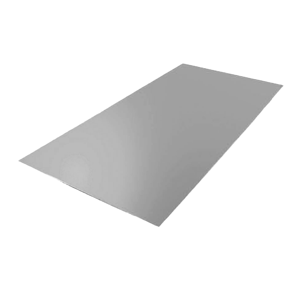 Металлический лист с ПВХ-покрытием ALKORMETAL Grey (серый), 1,4 мм, 1х2 м