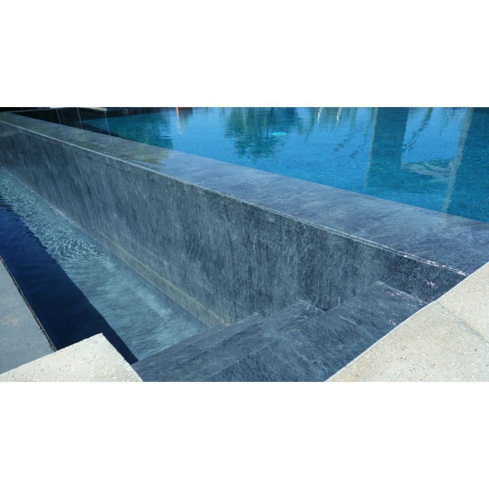 Пленка ПВХ ALKORPLAN 3000 TOUCH с 3D структурой Elegance (темно-серый мрамор), 2 мм, 1,65х25 м