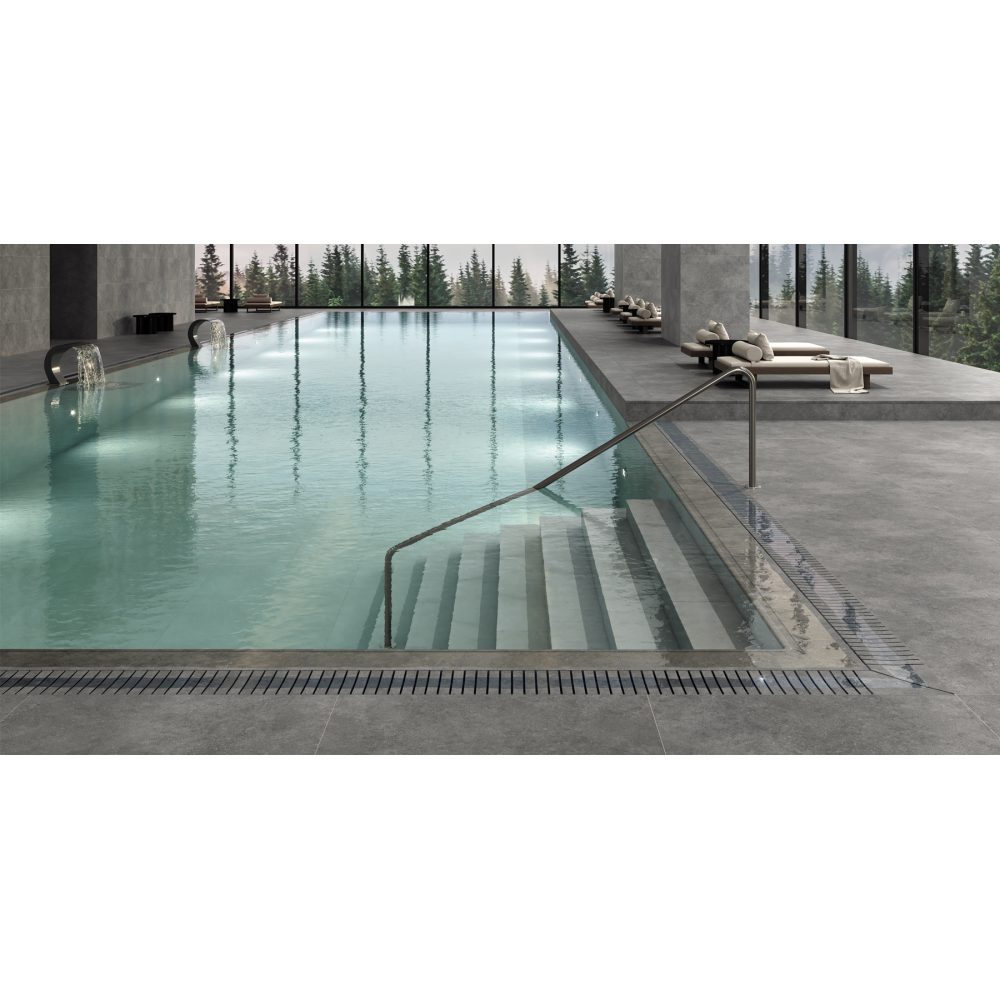 Угол решетки Exagres ANGULO REJILLA MODULAR PROVENZA NEBBIA (серый), 30x30 см