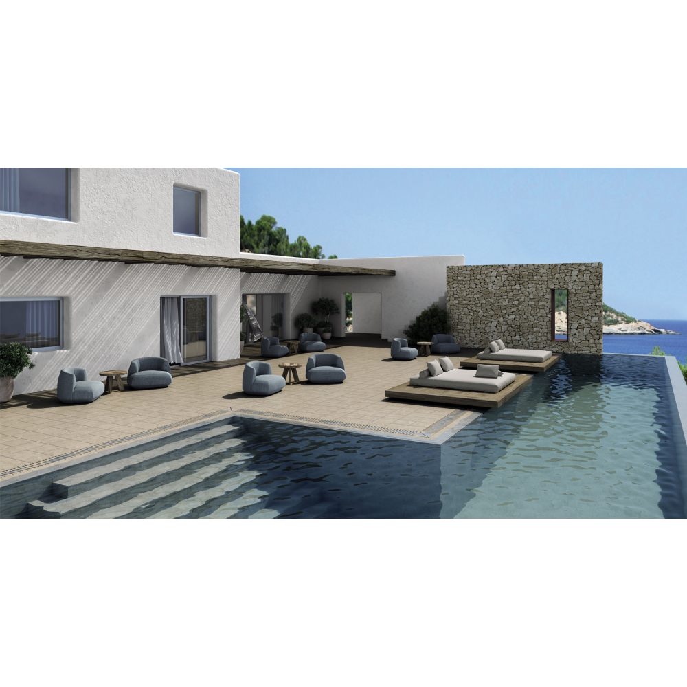 Плитка Exagres BASE BEDFORD SAND (песочная), анти-слип, 60x120 см