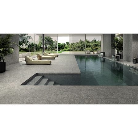 Плинтус для ступеней Exagres ZANQUIN INGLETADO RECTO BEDFORD PEARL (жемчужный), 59,6x59,6 см