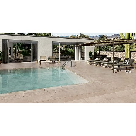 Плитка Exagres BASE LITOS SABANA (бежевая), 14,5x120 см
