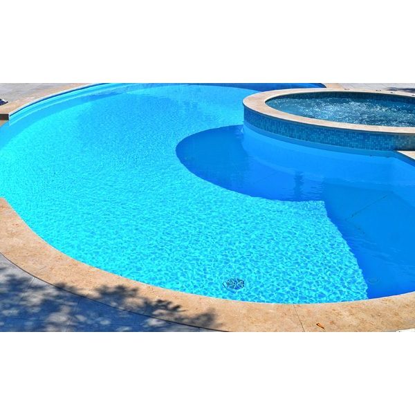 Бордюр для бассейна UltimateBORDER 26-(27,5)см х 25м (голубая)