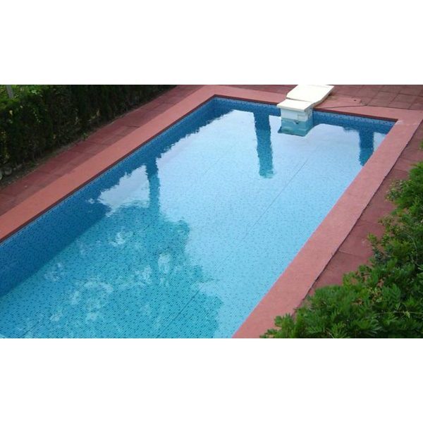 Бордюр для бассейна UltimateBORDER 26-(27,5)см х 25м (мозайка синяя)