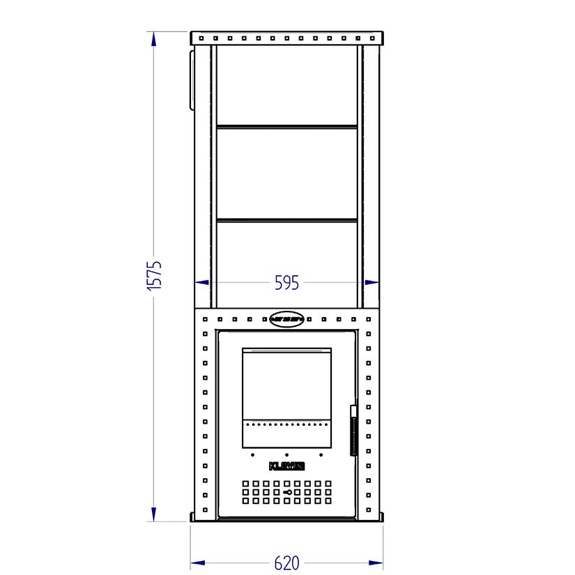 Дровяная печь для бани KLOVER RT 35-RV 310S "Стандарт", 28 кВт, парная 22-35 м3, талькомагн., пр.уг.