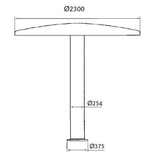 Водопад Гриб комплект Hugo Lahme (FitStar) тип 2300, насос 5,5 кВт, BZ
