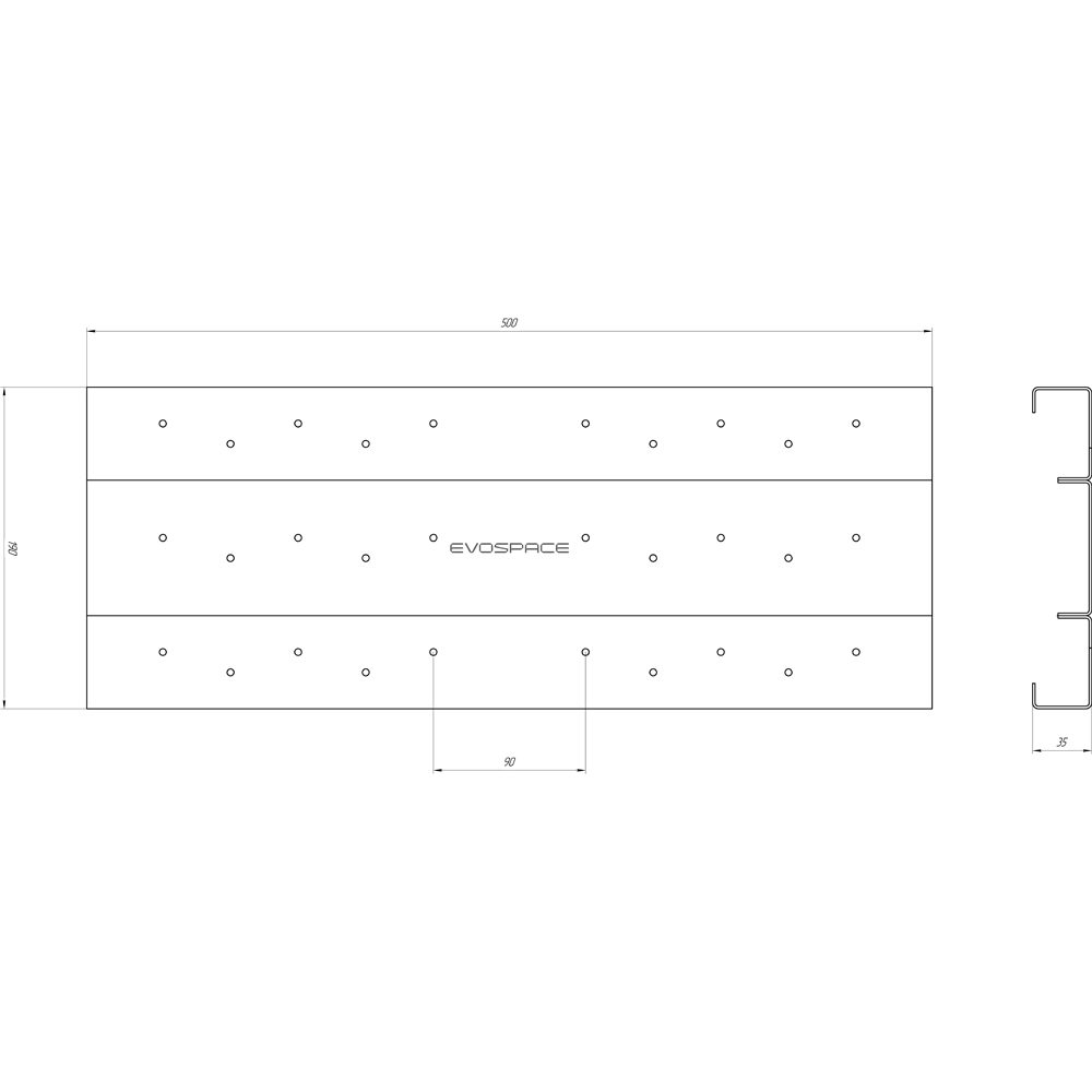 Лестница двухсоставная Evo Step Split, цельносварная, 4 ступ., в компл. с поручнями, AISI 316L шлиф.